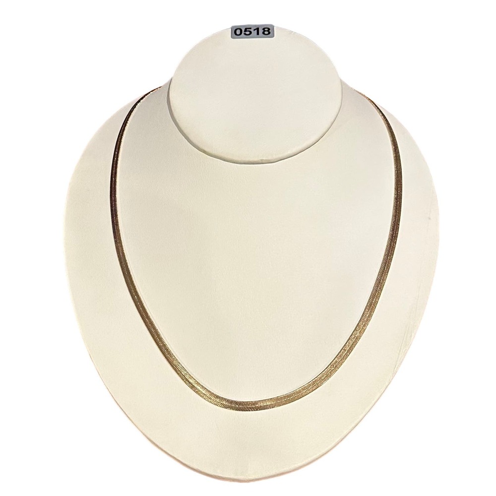 Gold Cobra Adjustable Length Necklace, NWOT, K518
